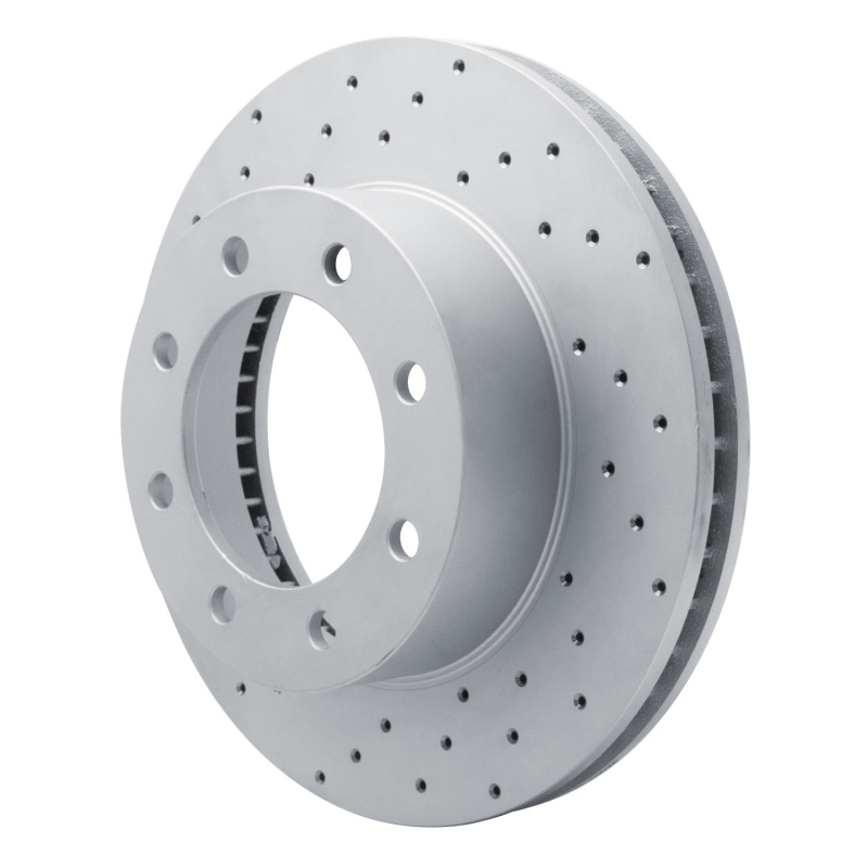 Ford F-350 Super Duty Brake Rotor (1) - Front Left - DFC - Drilled Geoperformance Rotor - `12-`25