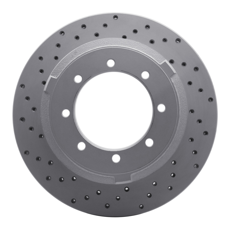Ford F-350 Super Duty Brake Rotor (1) - Rear Left - DFC - Geoperformance, Drilled - `11-`22 Ford F-350 Super Duty Brake Rotor (1) - Rear Left - DFC - Geoperformance, Drilled - `11-`22