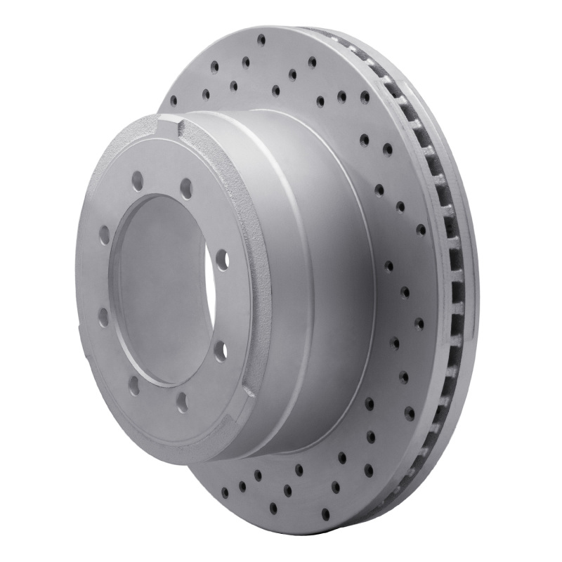 Ford F-350 Super Duty Brake Rotor (1) - Rear Left - DFC - Geoperformance, Drilled - `11-`22