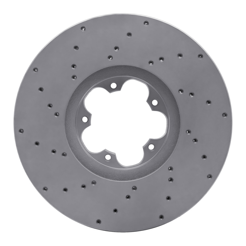 Ford Transit Brake Rotor (1) - Front Right - DFC - Drilled Geoperformance - `14-`19