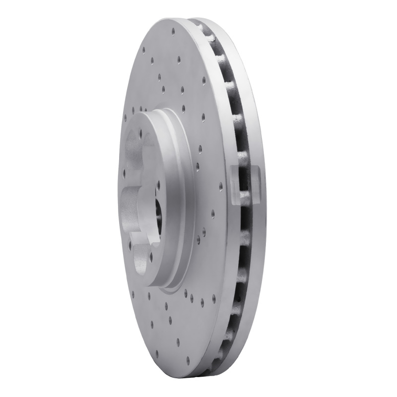 Ford Transit Brake Rotor (1) - Front Right - DFC - Drilled Geoperformance - `14-`19