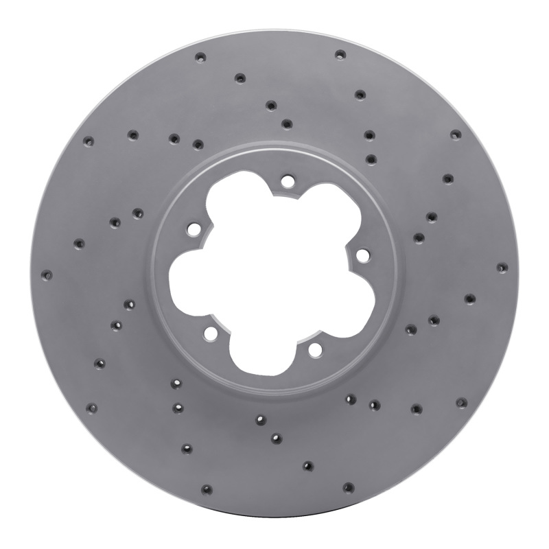 Ford Transit Brake Rotor (1) - Front Right - DFC - Drilled Geoperformance - `14-`19 Ford Transit Brake Rotor (1) - Front Right - DFC - Drilled Geoperformance - `14-`19