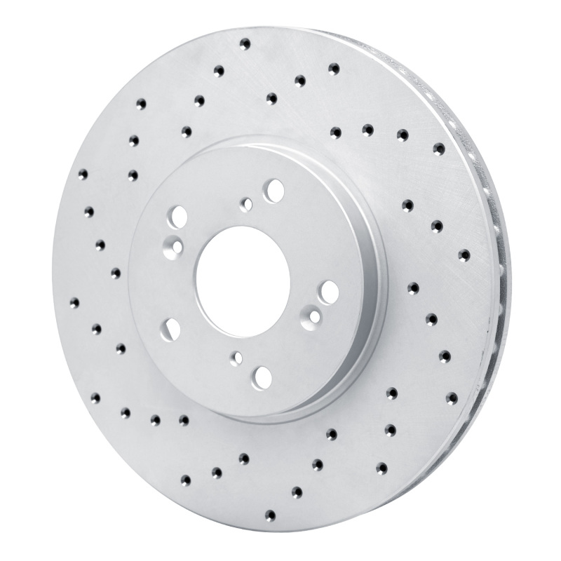 Acura CL Brake Rotor (1) - Front Left - DFC - Drilled Geoperformance - `99-`14