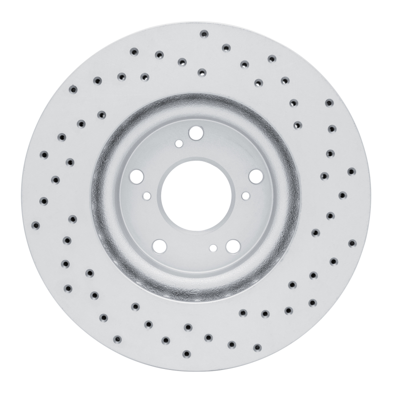 Acura Csx Brake Rotor (1) - Front Left - DFC - Geoperformance Drilled - `02-`15