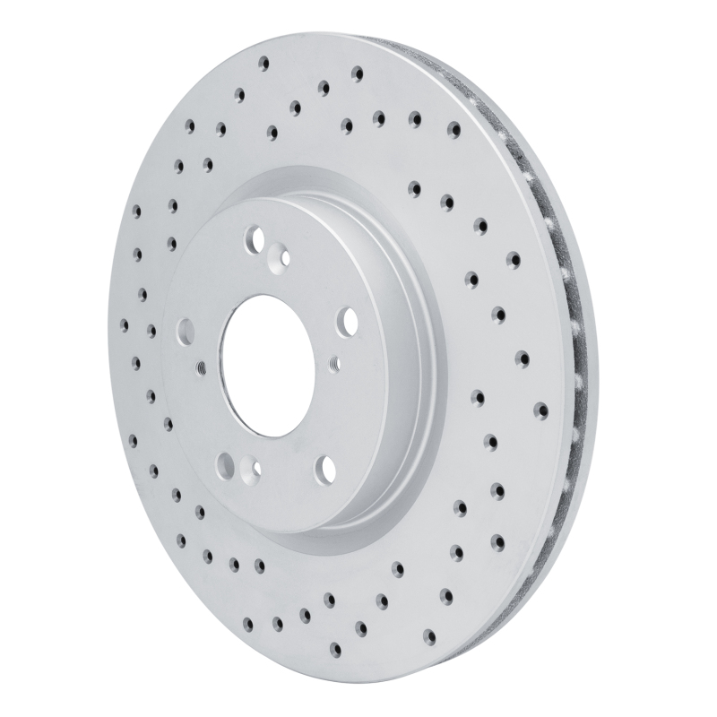 Acura Csx Brake Rotor (1) - Front Left - DFC - Geoperformance Drilled - `02-`15