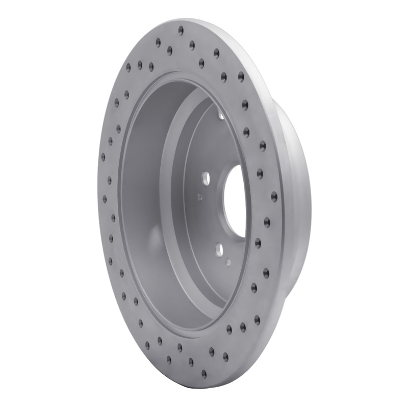 Honda Odyssey Brake Rotor (1) - Rear Left - DFC - Drilled Geoperformance - `02-`04