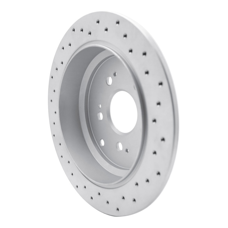 Honda Odyssey Brake Rotor (1) - Rear Left - DFC - Drilled Geoperformance - `05-`10