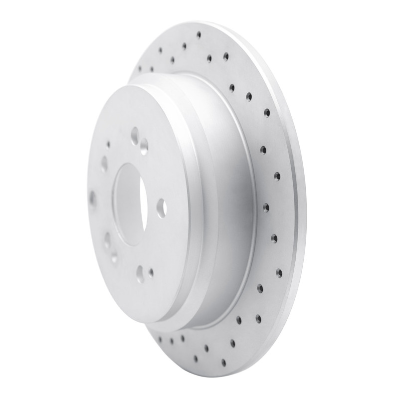 Honda Odyssey Brake Rotor (1) - Rear Left - DFC - Drilled Geoperformance - `05-`10