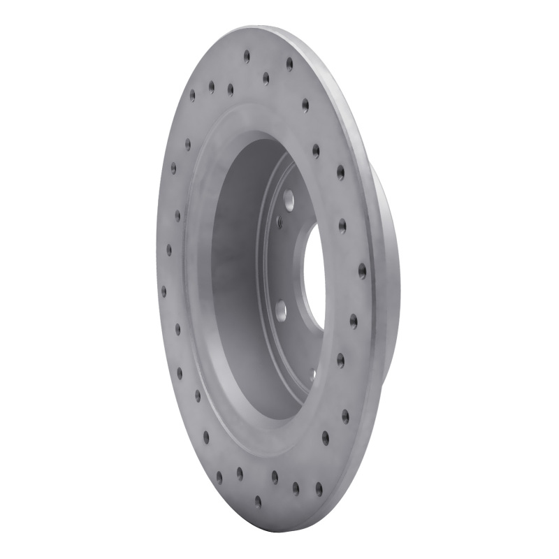 Honda Ridgeline Brake Rotor (1) - Rear Left - DFC - Drilled Geoperformance - `06-`14