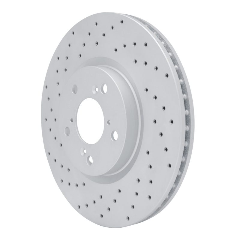 Acura Zdx Brake Rotor (1) - Front Left - DFC - Drilled Geoperformance - `07-`20