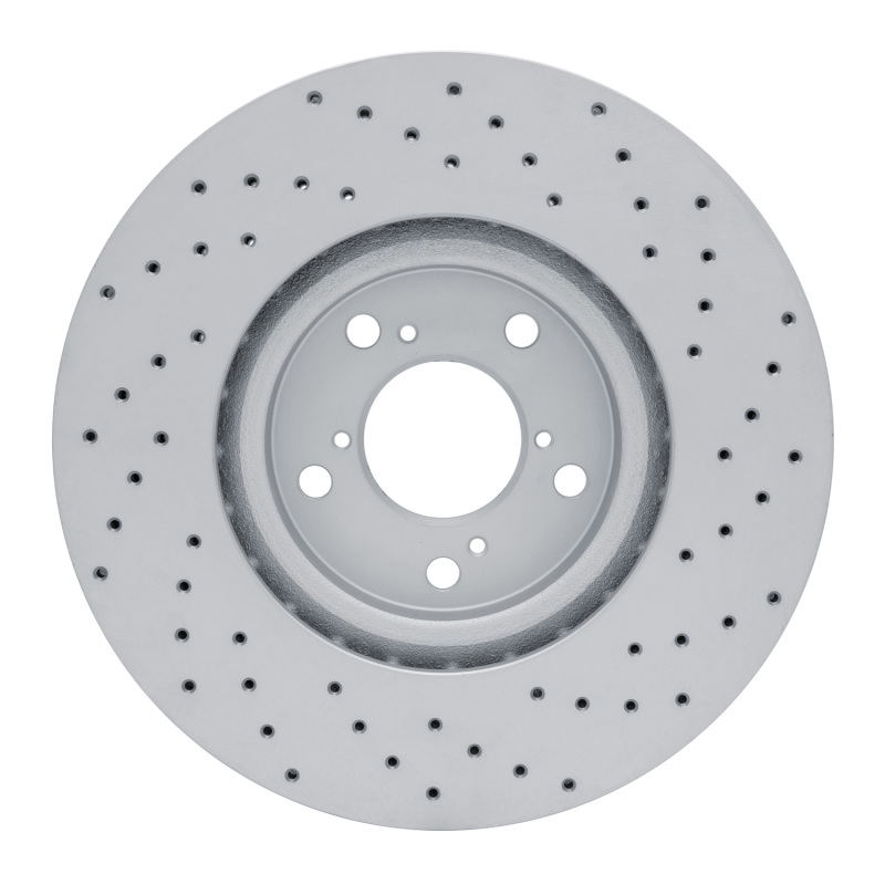 Acura Zdx Brake Rotor (1) - Front Left - DFC - Drilled Geoperformance - `07-`20