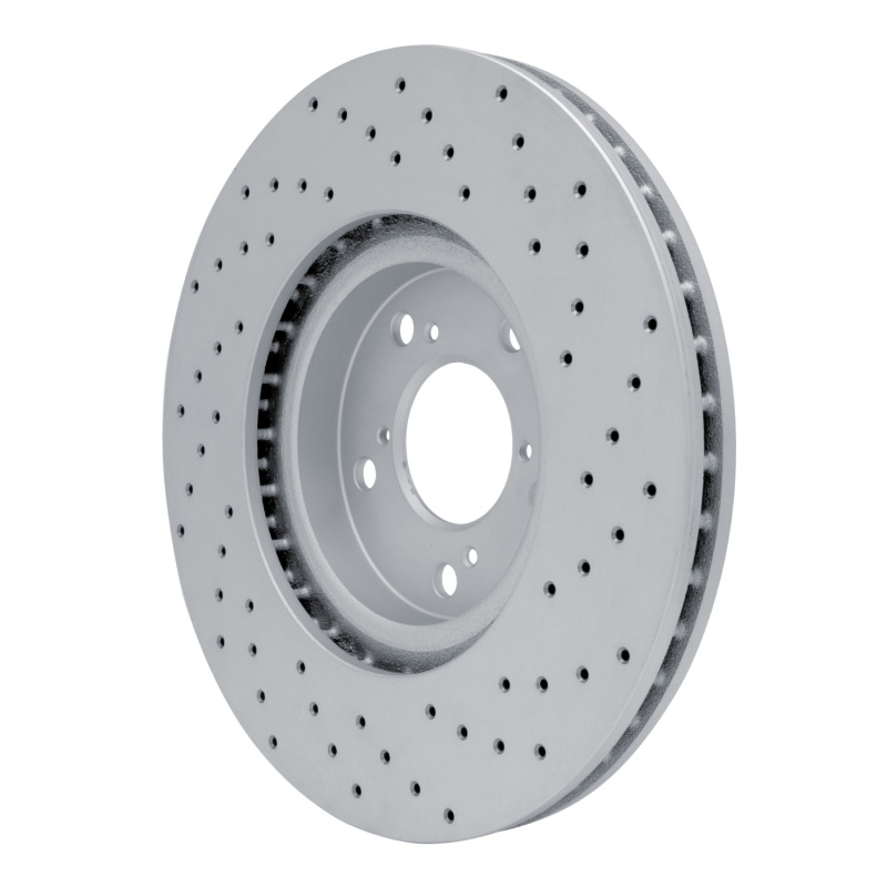 Acura Zdx Brake Rotor (1) - Front Left - DFC - Drilled Geoperformance - `07-`20