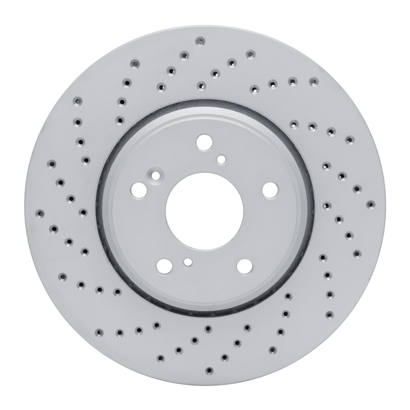Acura Ilx Brake Rotor (1) - Front Left - DFC - Drilled Geoperformance - `16-`22 Acura Ilx Brake Rotor (1) - Front Left - DFC - Drilled Geoperformance - `16-`22