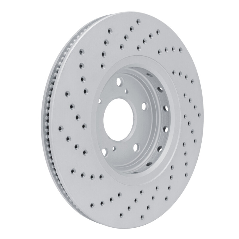 Acura ILX Brake Rotor (1) - Front Right - DFC - Drilled Geoperformance - `16-`22