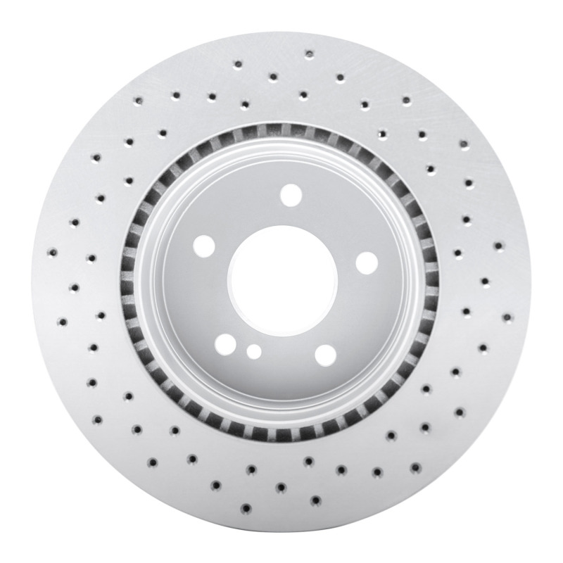 Chrysler Crossfire Brake Rotor (1) - Rear Left - DFC - Geoperformance Drilled - `98-`09