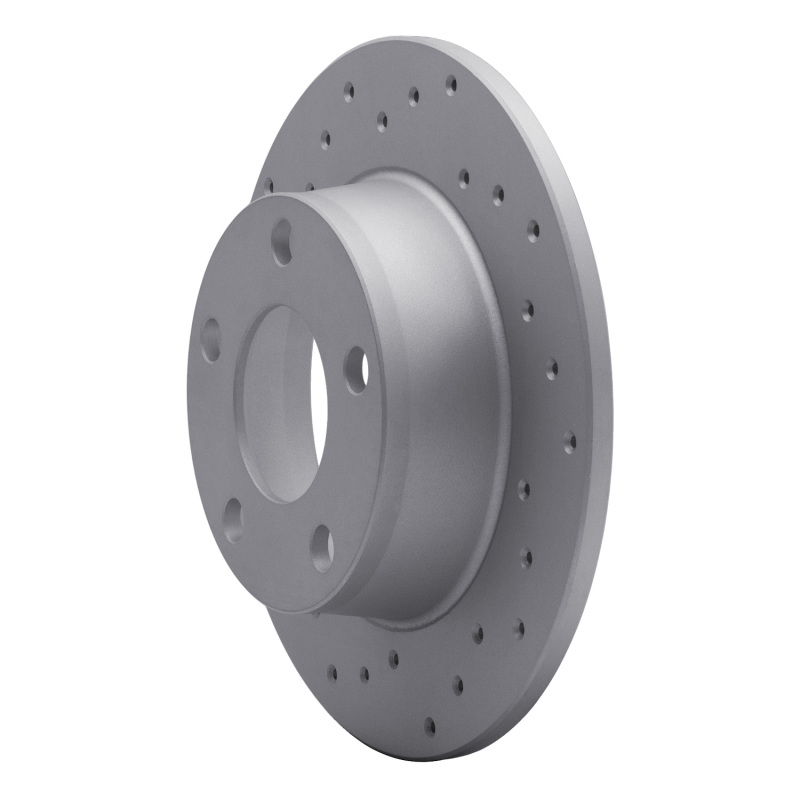 Audi A6 Quattro Brake Rotor (1) - Rear Left - DFC - Drilled Geoperformance - `99-`02