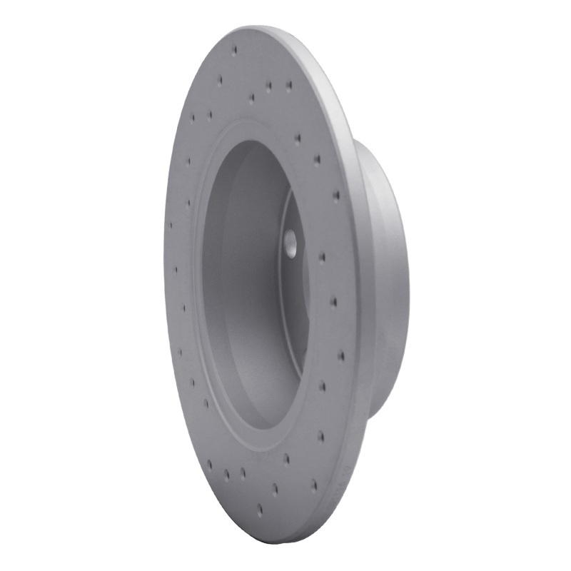 Audi A6 Quattro Brake Rotor (1) - Rear Right - DFC - Drilled Geoperformance - `99-`02