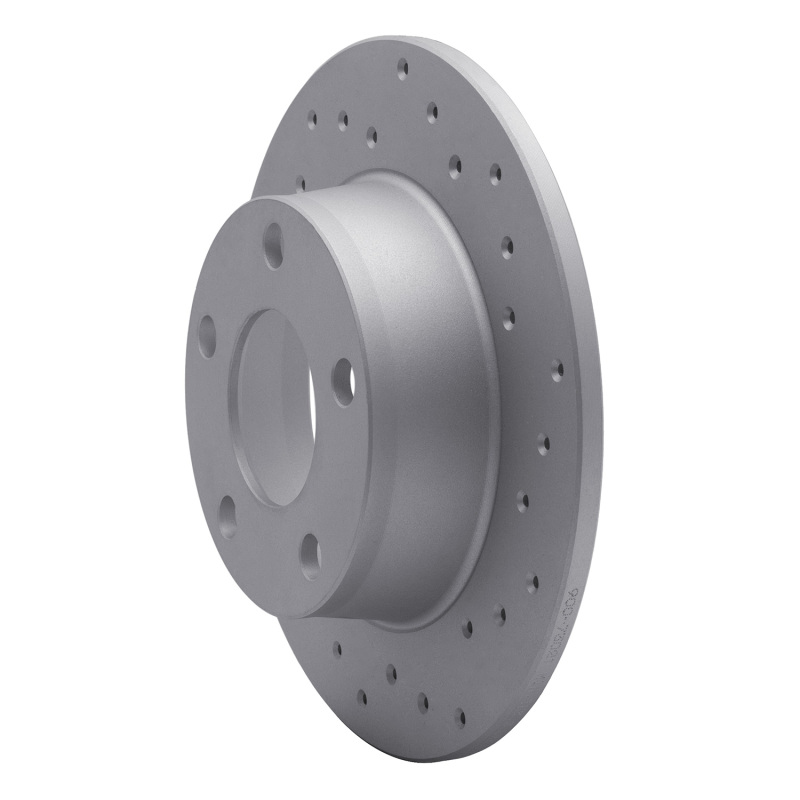 Audi A6 Quattro Brake Rotor (1) - Rear Right - DFC - Drilled Geoperformance - `99-`02