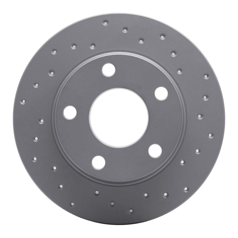 Audi A6 Quattro Brake Rotor (1) - Rear Right - DFC - Drilled Geoperformance - `99-`02