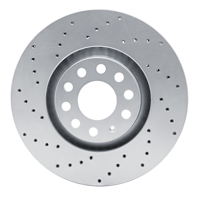 Audi A4 Quattro Brake Rotor (1) - Front Left - DFC - Geoperformance Drilled - `98-`09 Audi A4 Quattro Brake Rotor (1) - Front Left - DFC - Geoperformance Drilled - `98-`09