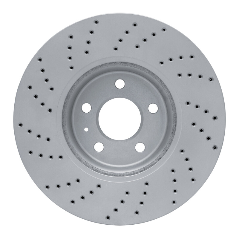 Audi Q5 Brake Rotor (1) - Front Right - DFC - Drilled Geoperformance Rotor - `08-`12