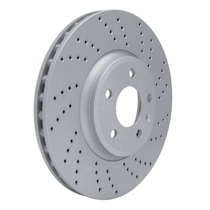 Audi Q5 Brake Rotor (1) - Front Right - DFC - Drilled Geoperformance Rotor - `08-`12