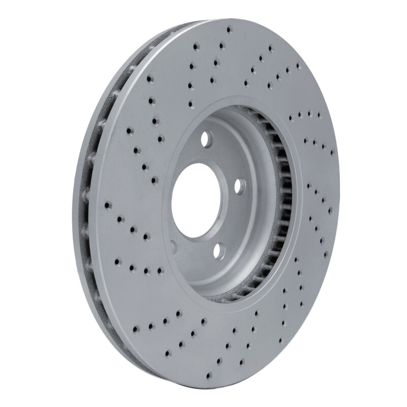 Audi Q5 Brake Rotor (1) - Front Right - DFC - Drilled Geoperformance Rotor - `08-`12