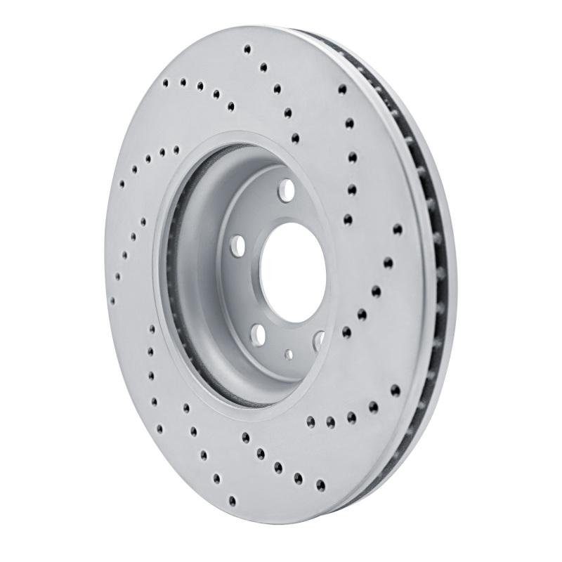 Audi Q5 Brake Rotor (1) - Front Left - DFC - Drilled Geoperformance - `11-`17