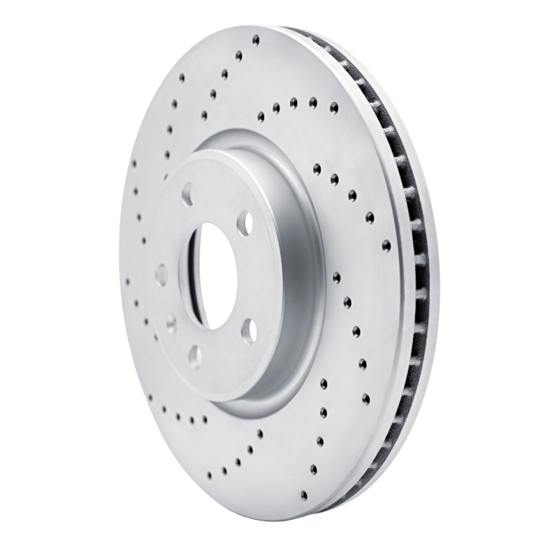 Audi Q5 Brake Rotor (1) - Front Left - DFC - Drilled Geoperformance - `11-`17