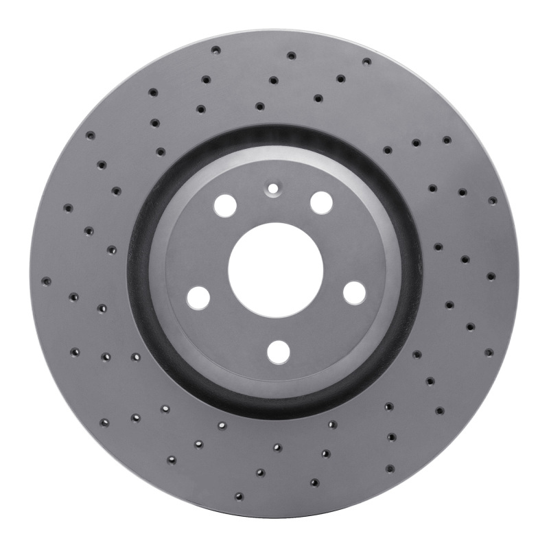 Audi TTS Quattro Brake Rotor (1) - Front Left - DFC - Drilled Geoperformance - `12-`15