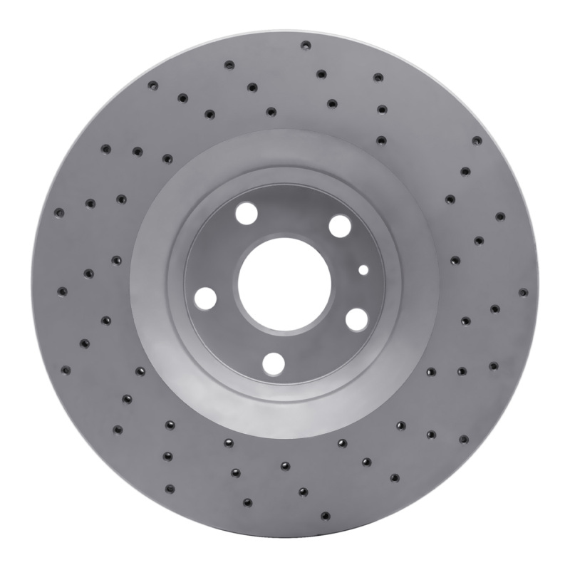 Audi TTS Quattro Brake Rotor (1) - Front Left - DFC - Drilled Geoperformance - `12-`15