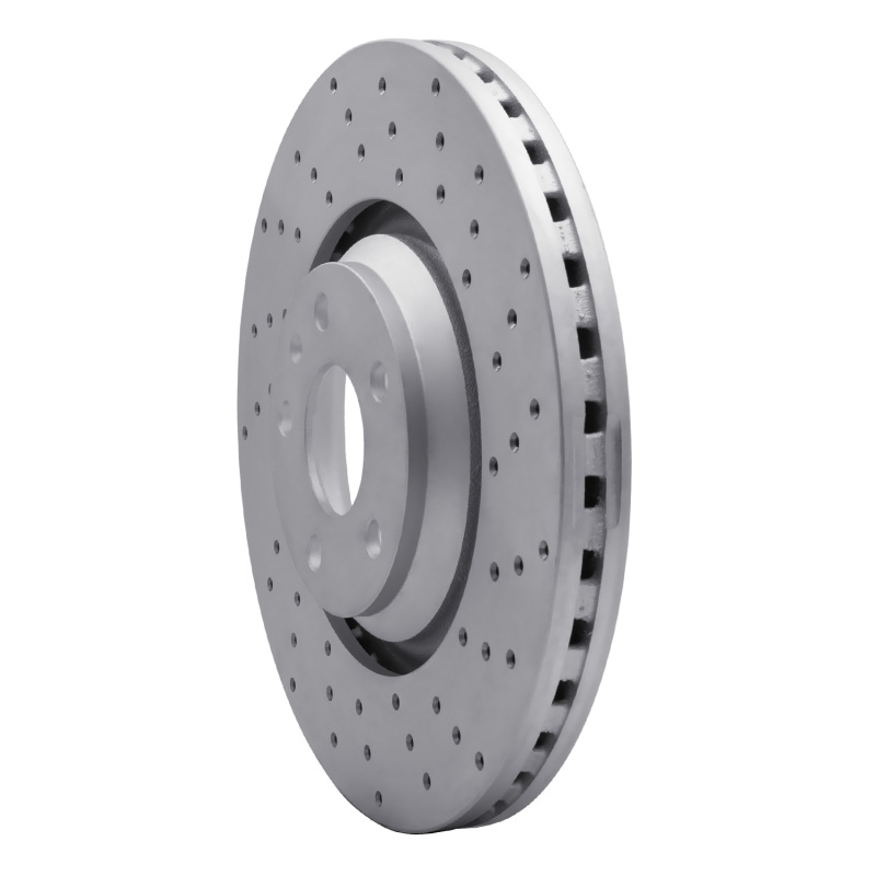 Audi Tts Quattro Brake Rotor (1) - Front Right - DFC - Drilled Geoperformance - `12-`15