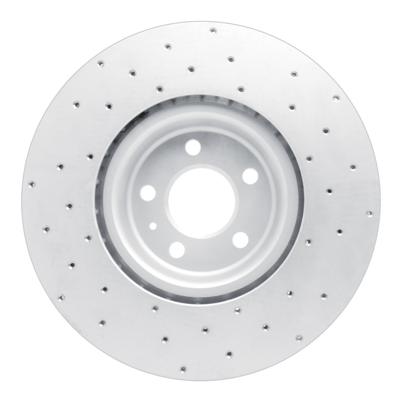 Audi SQ5 Sportback Brake Rotor (1) - Front Left - DFC - Drilled Geoperformance - `18-`25