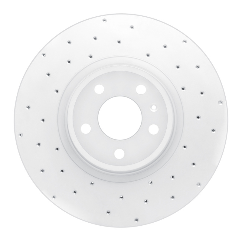 Audi SQ5 Sportback Brake Rotor (1) - Front Left - DFC - Drilled Geoperformance - `18-`25