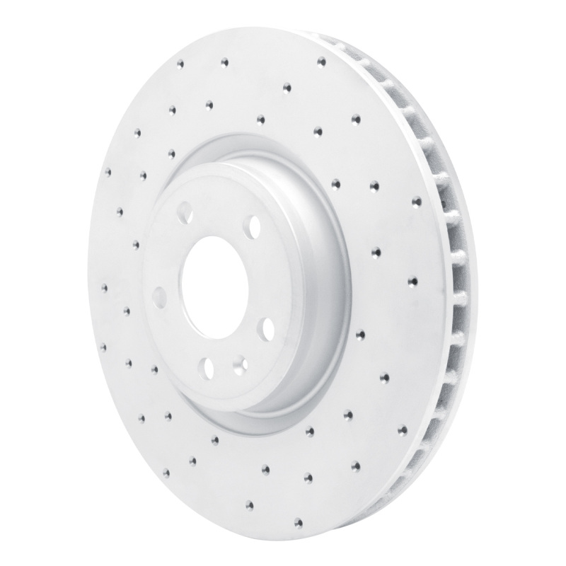 Audi SQ5 Sportback Brake Rotor (1) - Front Left - DFC - Drilled Geoperformance - `18-`25