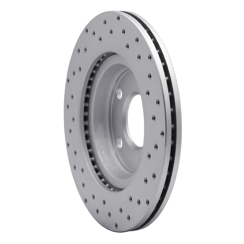 Audi A4 Brake Rotor (1) - Front Left/Rear Left - DFC - Drilled Geoperformance - `97-`08