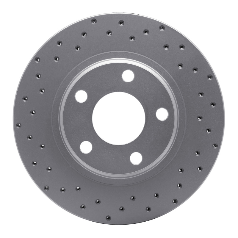 Audi A4 Brake Rotor (1) - Front Left/Rear Left - DFC - Drilled Geoperformance - `97-`08