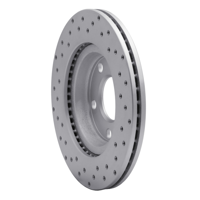 Audi A4 Brake Rotors (2) - Rear Right/Front Right - DFC - Drilled Geoperformance - `97-`08