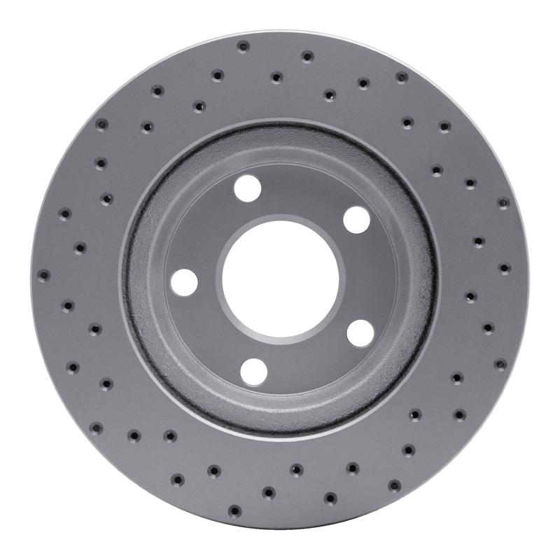 Audi A4 Brake Rotors (2) - Rear Right/Front Right - DFC - Drilled Geoperformance - `97-`08