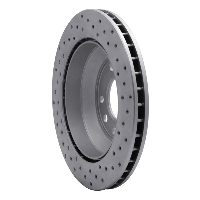 Audi Q7 Brake Rotor (1) - Rear Left - DFC - Drilled Geoperformance - `03-`18