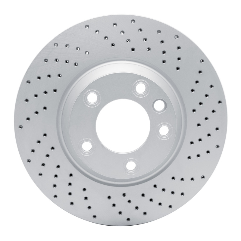 Audi Q7 Brake Rotor (1) - Front - DFC - Drilled Geoperformance - `03-`15