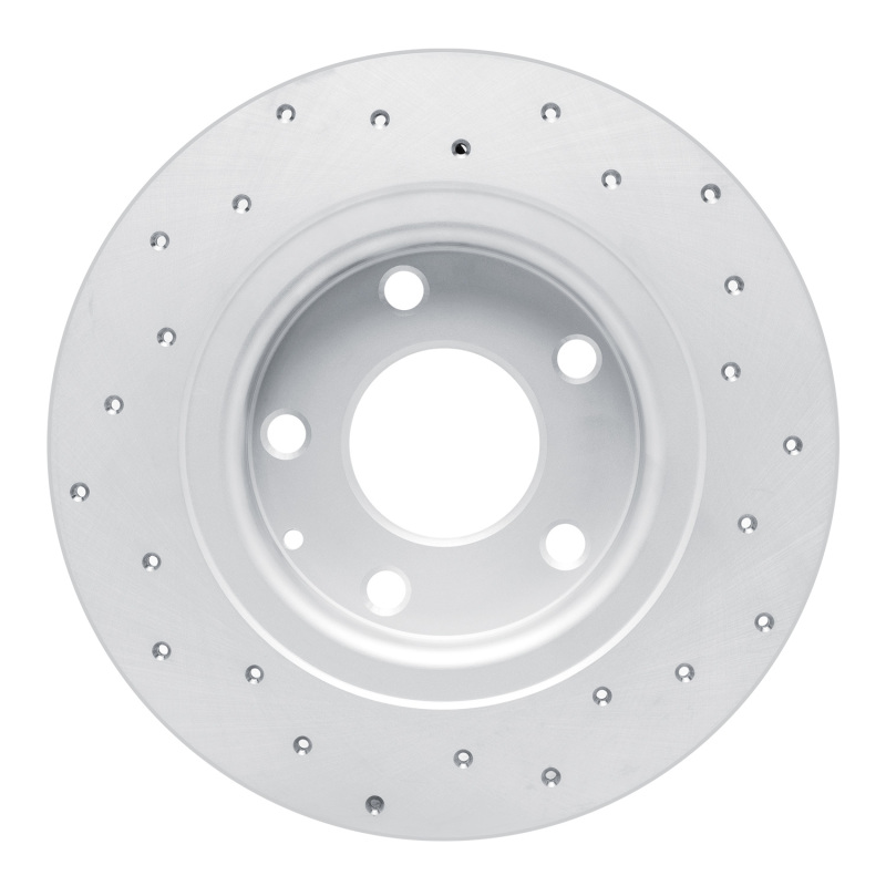 Mazda 6 Brake Rotor (1) - Rear Left - DFC - Drilled Geoperformance - `14-`21