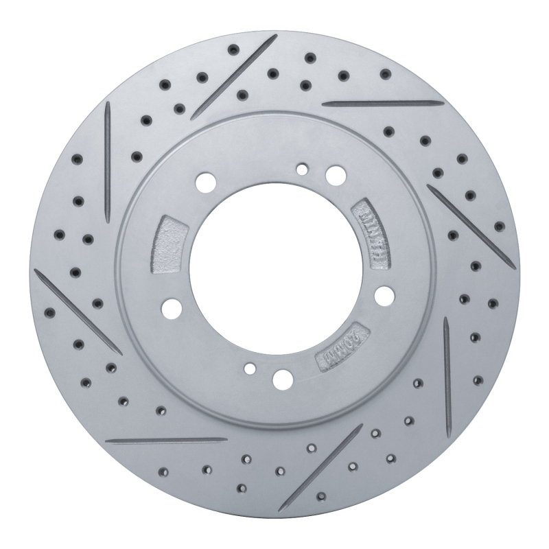 Chevrolet Tracker Brake Rotor (1) - Front Left - DFC - Drilled & Slotted Geoperformance - `99-`08