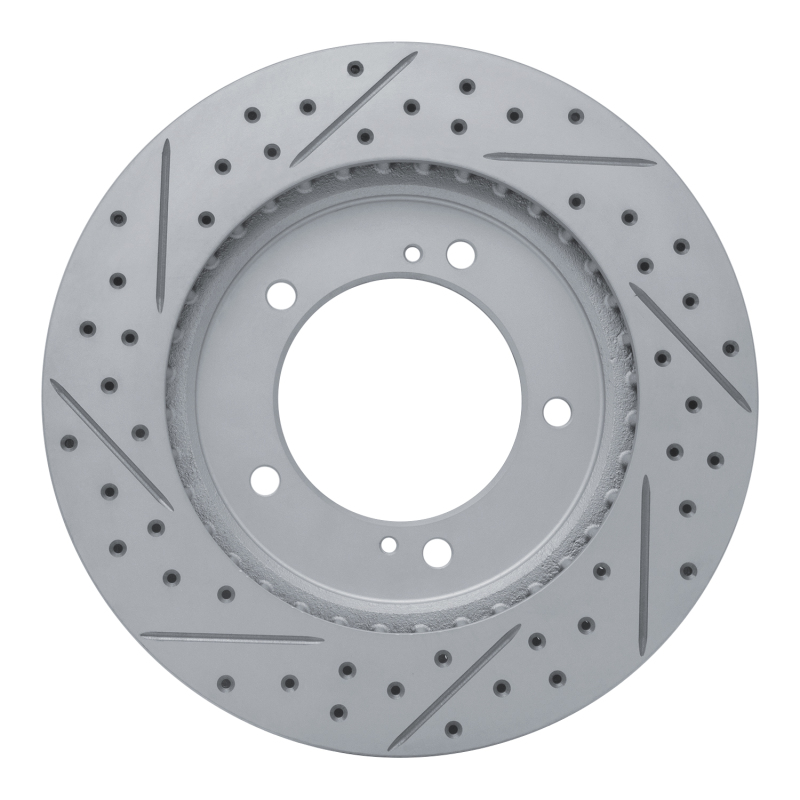Chevrolet Tracker Brake Rotor (1) - Front Right - DFC - Drilled & Slotted Geoperformance - `99-`08