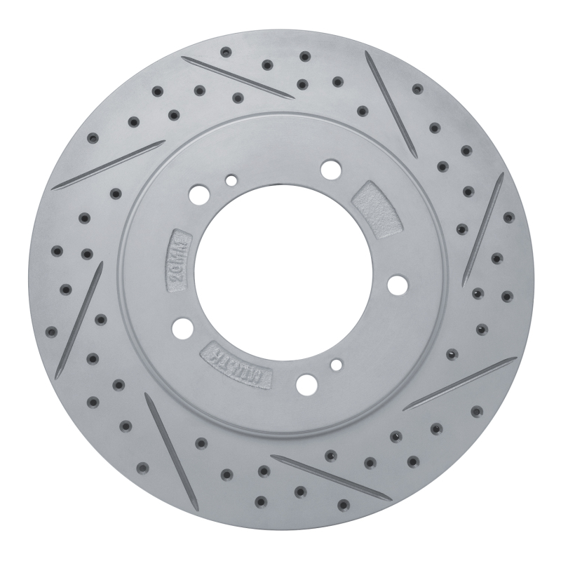 Chevrolet Tracker Brake Rotor (1) - Front Right - DFC - Drilled & Slotted Geoperformance - `99-`08