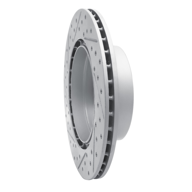 Porsche Boxster Brake Rotor (1) - Rear Right - DFC - Drilled & Slotted Geoperformance - `97-`04