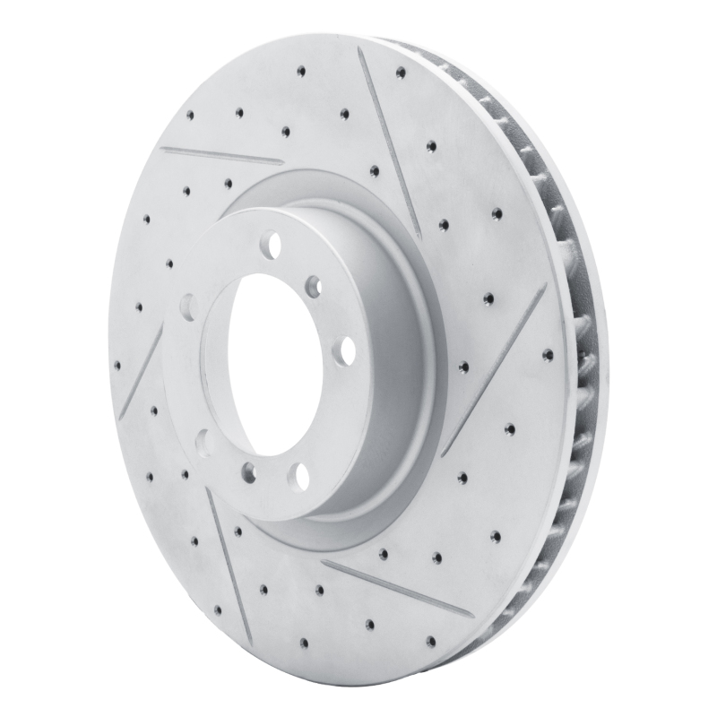 Audi RS E-Tron GT Brake Rotor (1) - Front - DFC - Drill & Slot Geoperformance - `10-`24