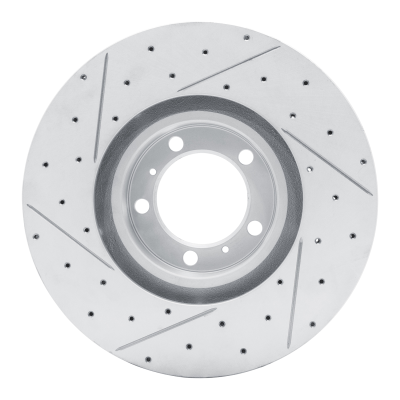 Audi RS E-Tron GT Brake Rotor (1) - Front - DFC - Drill & Slot Geoperformance - `10-`24