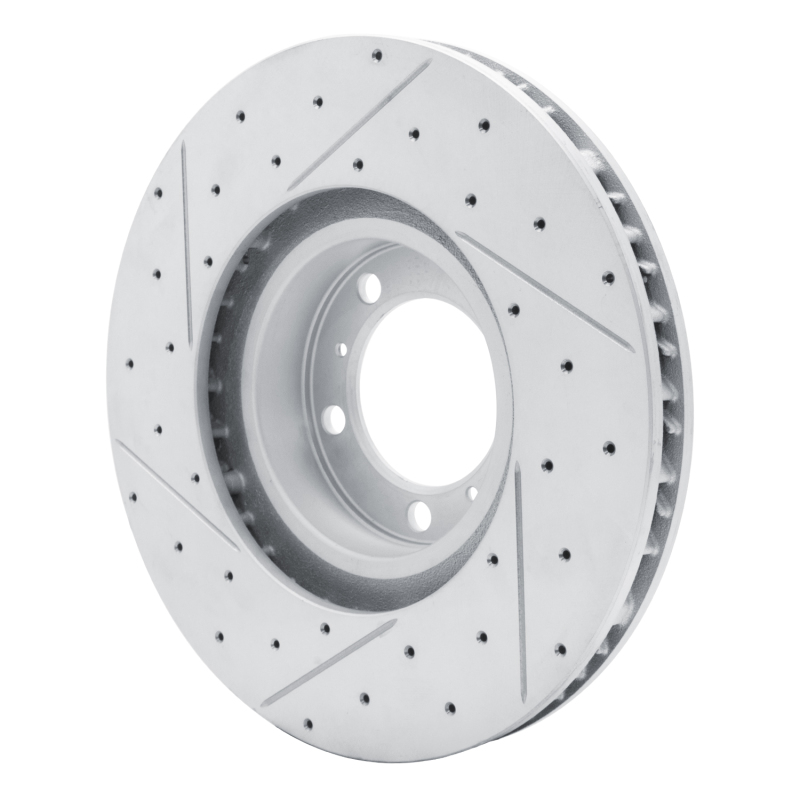 Audi RS E-Tron GT Brake Rotor (1) - Front - DFC - Drill & Slot Geoperformance - `10-`24