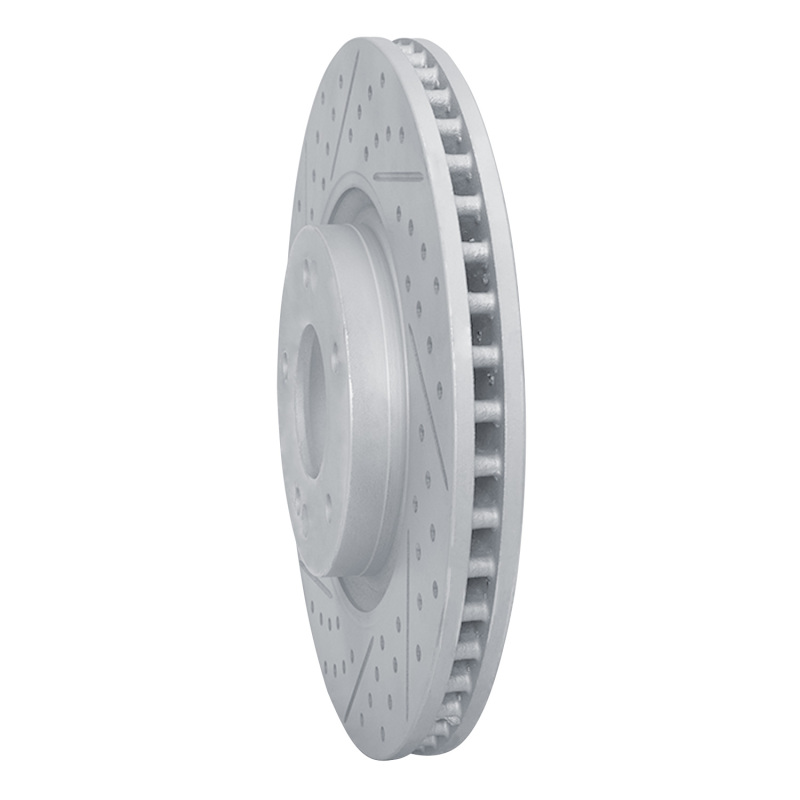 Hyundai Sonata Brake Rotor (1) - Front Left - DFC - Geoperformance Drilled & Slotted - `11-`25